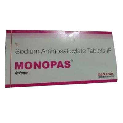 对氨基水杨酸钠片(MONOPAS)1000mg/60粒
