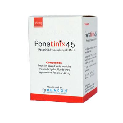 普纳替尼(Ponatinix)45mg/30粒